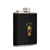 Gouden schedelfles heupfles (Rechts)