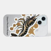 "Gouden Scheepvaart Charme" iPhone 15 Case (Achterkant horizontaal)