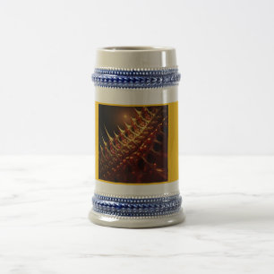 Gouden Scheermesscherpe fractal Bierpul