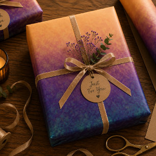 Gouden Schemer Reverie Inpakpapier Vel