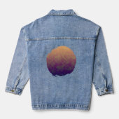Gouden Schemerdroom Denim Jacket (Achterkant)