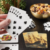 Gouden Schip Pokerkaarten (Insitu)