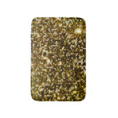 Gouden schittering: glinsterende achtergrond. badmat (Voorkant Verticaal)