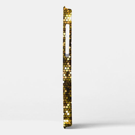 Gouden schittering: glinsterende achtergrond. Case-Mate iPhone case (Achterkant / Links)