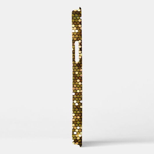 Gouden schittering: glinsterende achtergrond. Case-Mate iPhone case (Achterkant / Rechts)