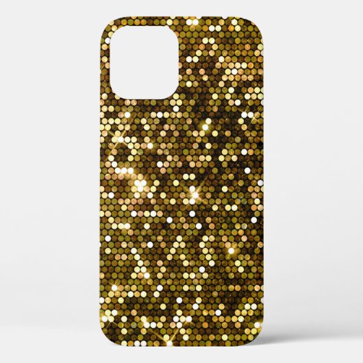 Gouden schittering: glinsterende achtergrond. Case-Mate iPhone case (Achterkant)