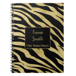 Gouden Schoonheidssalon Journaal Notitieboek