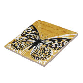 Gouden schrift en vlinder tegeltje (Zijkant)