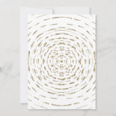 gouden script afstuderen bekendmaking foto (Achterkant)