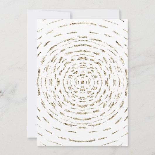 gouden script afstuderen bekendmaking foto (Achterkant)