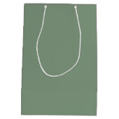 Gouden script bruiloft welkomsttas hotel gastzakke medium cadeauzakje (Achterkant)