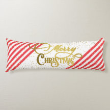 Gouden Script Confetti Rood Wit Familie Kerstmis