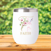 Gouden Script Letter F Monogram Gepersonaliseerde 