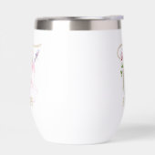 Gouden Script Letter F Monogram Gepersonaliseerde (Links)