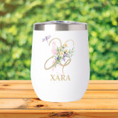 Gouden Script Letter X Monogram Gepersonaliseerde 