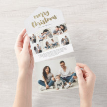 Gouden Script Prettig Kerstfeest Foto Vakantie