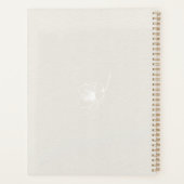 Gouden Script Toekomstige Mevrouw Beige Trouwplann Planner (Achterkant)