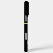 Gouden Semi-Truck Design Illustratie Case-Mate iPhone Case (Achterkant / Rechts)