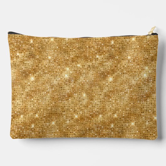 Gouden Sequin Patroon Etui (Achterkant)