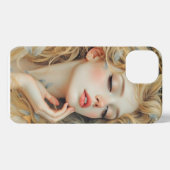 Gouden Seraf – Engel van Licht en Genade iPhone Hoesje (Achterkant horizontaal)