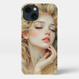 Gouden Seraf – Engel van Licht en Genade iPhone 13 Hoesje