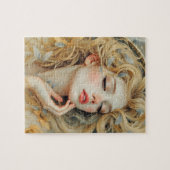 Gouden Seraf – Engel van Licht en Genade Legpuzzel (Horizontaal)