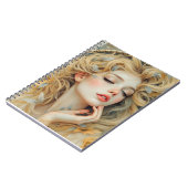 Gouden Seraf – Engel van Licht en Genade Notitieboek (Linkerzijde)