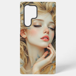 Gouden Seraf – Engel van Licht en Genade Samsung Galaxy Hoesje