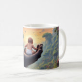 Gouden Sereniteit Koffiemok (Voorkant rechts)