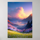 Gouden Sereniteit Poster (Voorkant)