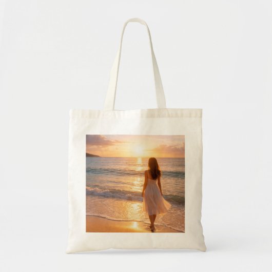 Gouden Sereniteit Tote Bag (Voorkant)