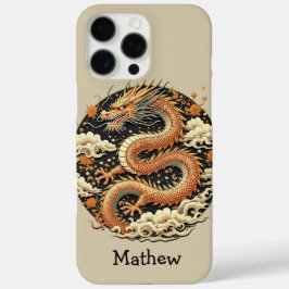 Gouden Serpent iPhone 16 Pro Max Hoesje