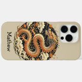 Gouden Serpent Case-Mate iPhone Case (Achterkant (horizontaal))
