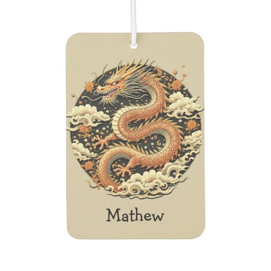 Gouden Serpent Luchtverfrisser (Voorkant)