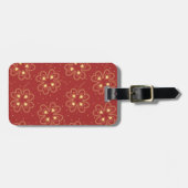 Gouden Shamrock Clover Love Bagagelabel (Voorkant horizontaal)