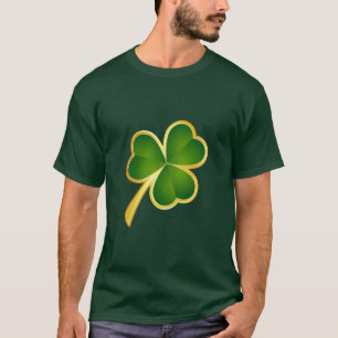 Gouden Shamrock T-shirt