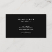 Gouden Shimmer en Metallic Faux Gold Visitekaartje (Achterkant)