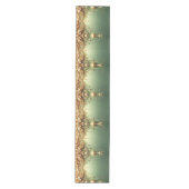 Gouden Sieraden Kersttafel Runner Medium Tafelloper (Voorkant)