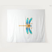 Gouden sieraden libel insect vip fun vector afbeel wandkleed (Voorkant (horizontaal))