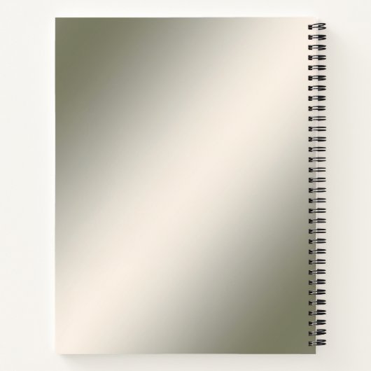 Gouden Sieraframe Notitieboek (Achterkant)