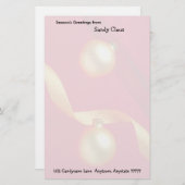 gouden sierbenodigdheden briefpapier (Voorkant / Achterkant)