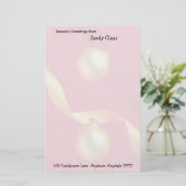 gouden sierbenodigdheden briefpapier (Staand voorkant)