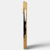 Gouden Sierkever op Decoratieve Achtergrond Case-Mate iPhone Case (Achterkant / Links)