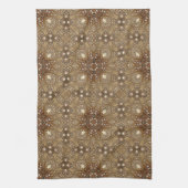 Gouden Sierlijke Keukenhanddoek (Verticaal)