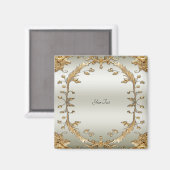 Gouden Sierlijke Magneet (Voorkant / Achterkant)