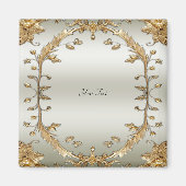 Gouden Sierlijke Magneet (Voorkant)