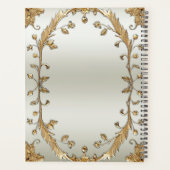 Gouden Sierlijke Planner (Achterkant)