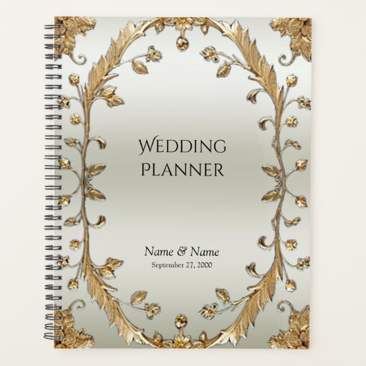 Gouden Sierlijke Planner (Voorkant)