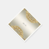 Gouden Sierlijke Servetten (Hoek)