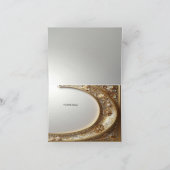Gouden Sierlijst Bedankkaart (Binnen)